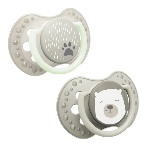 Suzete dinamice din silicon Lovi Buddy Bear 0-6 luni, 2 buc. cumpăra în Chișinau