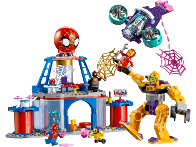 Конструкторы LEGO Marvel Team Spidey Web Spinner Headquarters, 193 элементов купить в Кишиневе