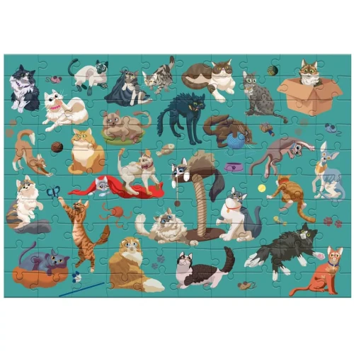 Пазл Dodo Funny Cats, 100 элементов купить в Кишиневе