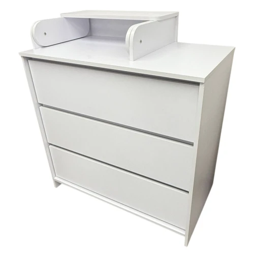 Комод-пеленальный столик Eucalyptus Giovanni90 (3 ящиков) PAL White купить в Кишиневе