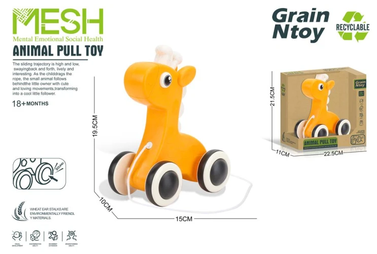Интерактивная игрушка Wenyi Жираф Путешествие Grain Ntoy купить в Кишиневе