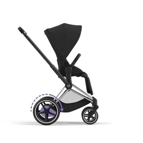 Cadru pentru cărucior Cybex e-Priam RBA Chrome Black cumpăra în Chișinau
