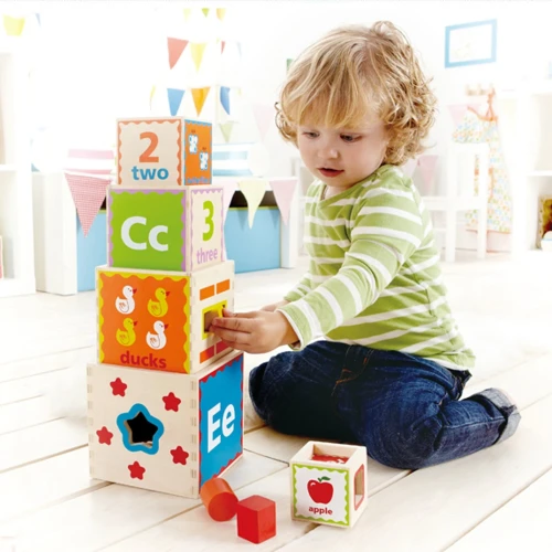 Cuburi Hape Pyramid of play cumpăra în Chișinau