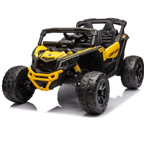 Mașină electrică KidsCar Can-Am ATV 4×4 Galben cumpăra în Chișinau