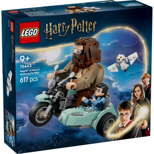 Конструкторы Lego Harry Potter Hagrid & Harry's Motorcycle Ride, 617 элементов купить в Кишиневе