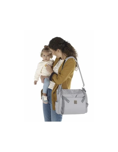 Geantă pentru mame Jane 2 in 1 Travel Booster Avant Grey cumpăra în Chișinau