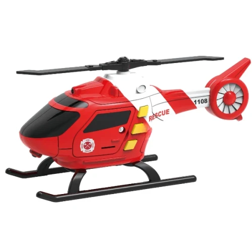 Elicopter de pompieri Wenyi Rescue (lumini/sunete), scara 1:32 cumpăra în Chișinau