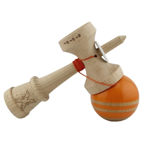 Kendama Essa Toys Flippy X Original Rainbow, Portocaliu & Maro cumpăra în Chișinau