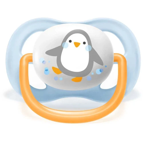 Suzeta ortodontică din silicon Philips Avent Air Boy Animal Green&Blue (0-6 luni), 2 buc. cumpăra în Chișinau