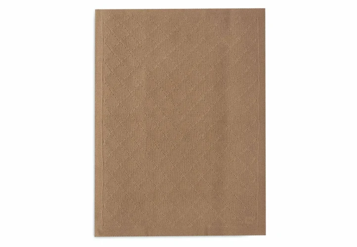 Păturică Jollein Check Knit Biscuit, 75x100 cm cumpăra în Chișinau