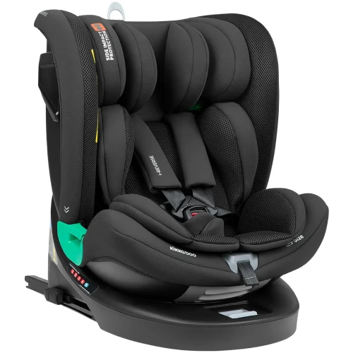 Автокресло 40-150 см (i-Size) Isofix KikkaBoo i-Reverse Black, поворотное 360 купить в Кишиневе