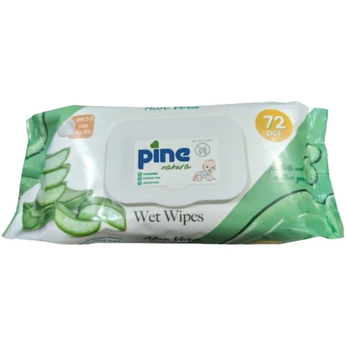 Влажные салфетки Pine Aloe Vera, 72 шт. купить в Кишиневе