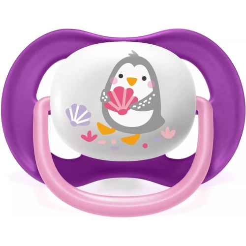 Suzeta ortodontică din silicon Philips Avent Air Animal Pink (6-18 luni), 2 buc. cumpăra în Chișinau