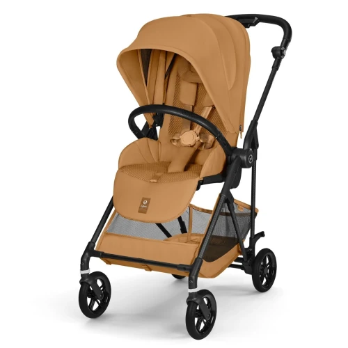 Cărucior de plimbare reversibil Cybex Melio Carbon B Cinnamon Yellow cumpăra în Chișinau