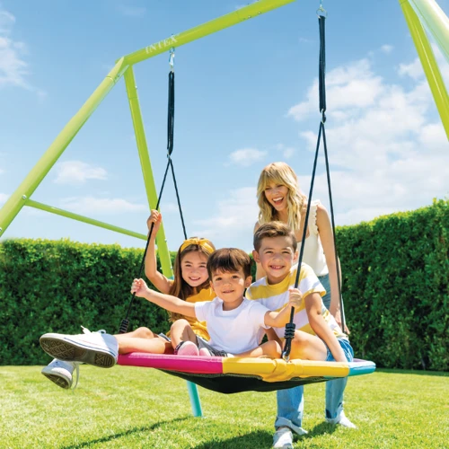 Leagăn-cuib pentru copii INTEX 44008, 140x81x81 cm, multicolor cumpăra în Chișinau