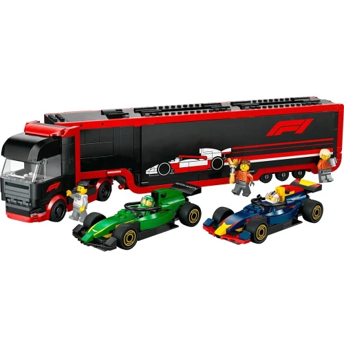 Set construcție Lego City F1 Truck with RB20 & AMR24 F1 Cars, 1086 elemente cumpăra în Chișinau