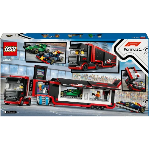 Set construcție Lego City F1 Truck with RB20 & AMR24 F1 Cars, 1086 elemente cumpăra în Chișinau