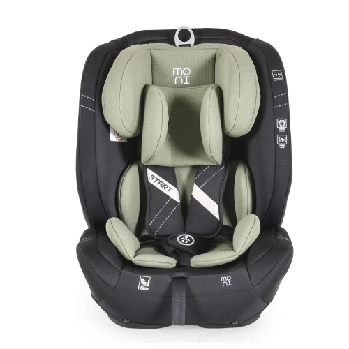 Автокресло 76-150 см (i-Size) Moni Start Green купить в Кишиневе