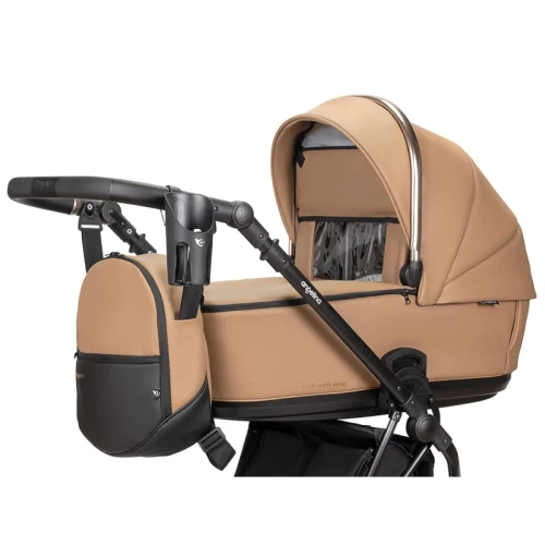 Коляска 2 в 1 Angelina Enigma Premium Eco Leather Brown купить в Кишиневе