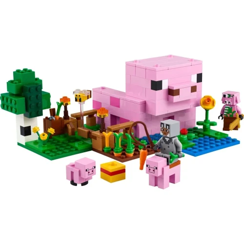 Set construcție Lego Minecraft The Baby Pig House, 238 elemente cumpăra în Chișinau