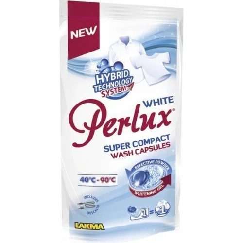 Capsule pentru spălat Perlux Super Compact White, 2 buc. cumpăra în Chișinau