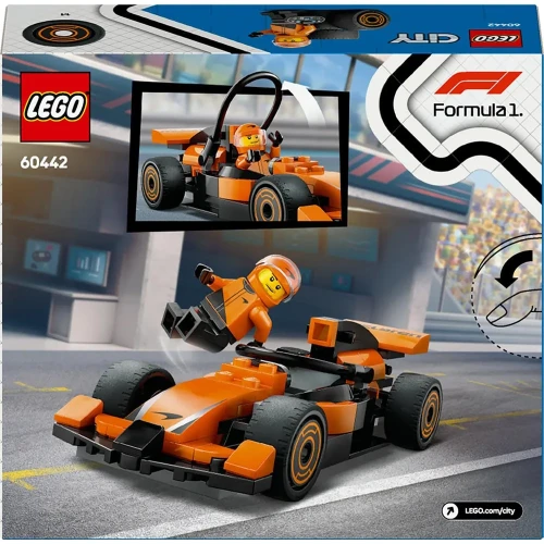 Set construcție Lego City F1 Driver with McLaren Race Car, 86 elemente cumpăra în Chișinau