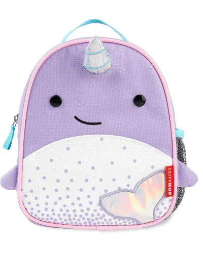 Rucsac pentru copii cu centură de siguranță Skip Hop Zoo Whale, 19x8x23 cm cumpăra în Chișinau