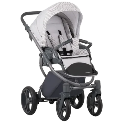 Коляска 2 в 1 Bebetto Holland W45 White Gray купить в Кишиневе