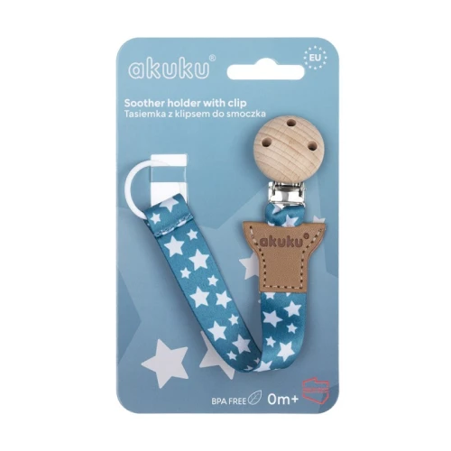 Lanț pentru suzetă Akuku Silver Stars cumpăra în Chișinau