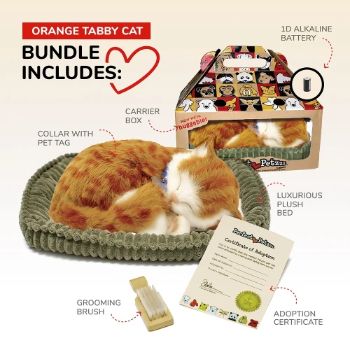 Мягкая игрушка Perfect Petzzz Kitten Tabby Orange, 26 см купить в Кишиневе