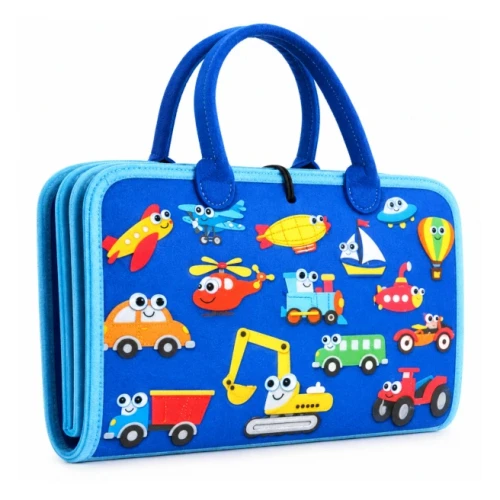 Бизиборд New World Book Transport Blue купить в Кишиневе