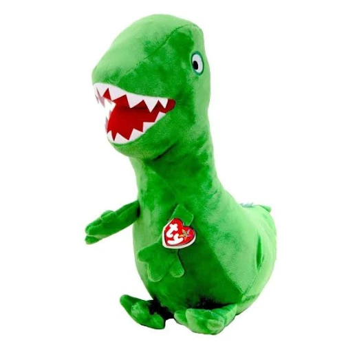 Плюшевая игрушка TY Свинка Пеппа  Mr. Dinosaur Beanie Babies, 15 см купить в Кишиневе