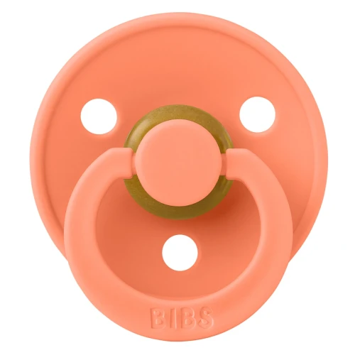 Пустышка круглая латексная Bibs Colour Papaya 0-6 мес купить в Кишиневе