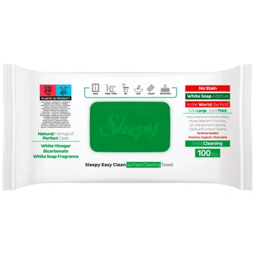Servetele umede Sleepy Easy Clean White Soap, 100 buc. cumpăra în Chișinau