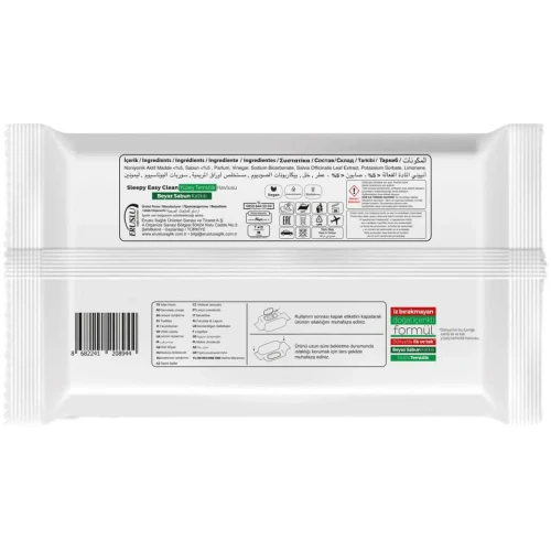 Servetele umede Sleepy Easy Clean White Soap, 100 buc. cumpăra în Chișinau