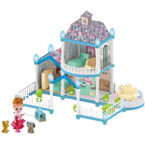 Căsuță pentru păpuși Essa Toys Villa Dream House, 120 elemente cumpăra în Chișinau