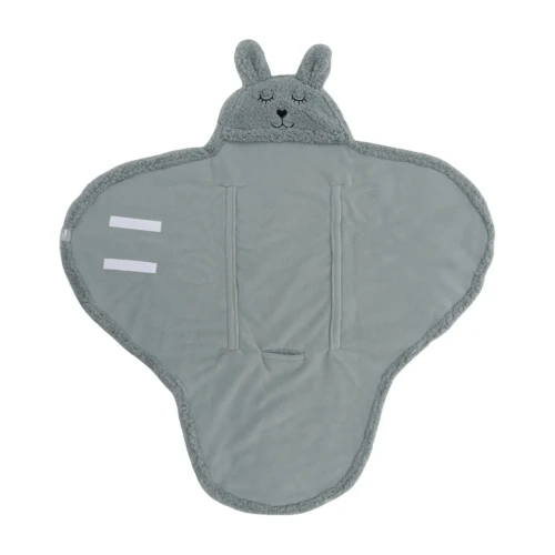 Pătură pentru înfășat Jollein Bunny Sea Green, 100x105 cm cumpăra în Chișinau
