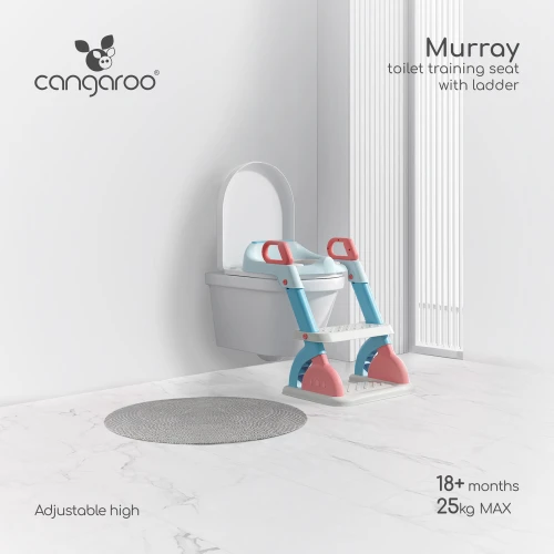Colac pentru WC copii cu scară Moni Murray Blue, 18 luni + cumpăra în Chișinau