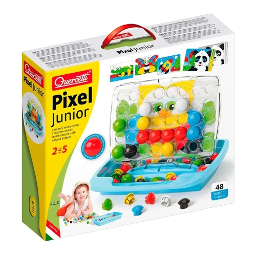 Мозаика Quercetti FantaColor Junior, 48 элементов купить в Кишиневе