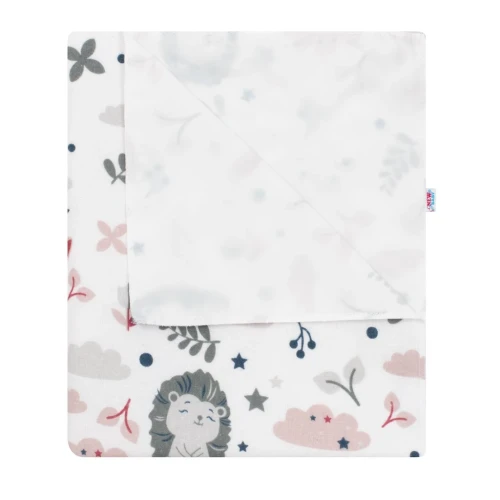 Пелёнка из хлопковой фланели New Baby Animals (57x47 см), 1 шт купить в Кишиневе