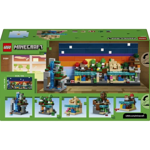 Set construcție Lego Minecraft Mini Biomes, 797 elemente cumpăra în Chișinau