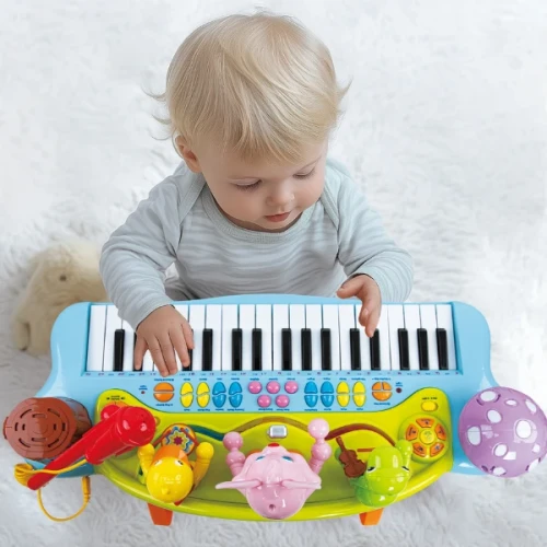 Pian interactiv Hola Toys cu scăunel cumpăra în Chișinau
