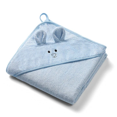 Prosop de baie BabyOno Bunny Blue, 100x100 cm cumpăra în Chișinau