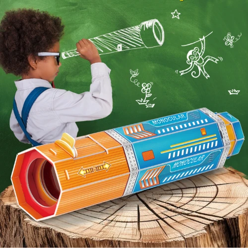 Puzzle 3D Cubic Fun STEM Series Monocular, 14 elemente cumpăra în Chișinau