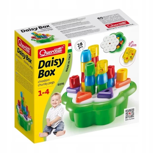 Mozaic Quercetti FantaColor Daisy Basket Chiodin, 28 elemente cumpăra în Chișinau