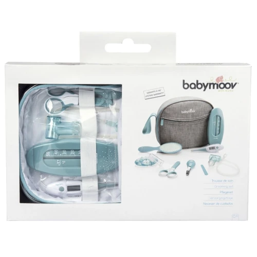 Set pentru îngrijirea bebelușului Babymoov Grooming Set Aqua, 9 piese cumpăra în Chișinau