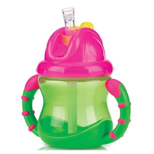 Cană cu pai No-Spill Flip-It 12 luni+ 240 ml cumpăra în Chișinau