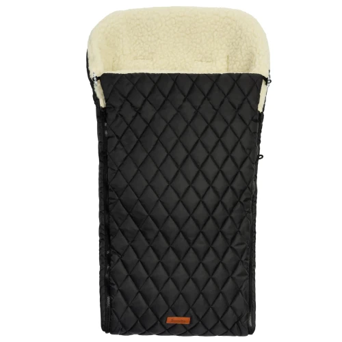 Husa de iarna pentru carucior Caretero Quilted Wool Black, 95x40 cm cumpăra în Chișinau