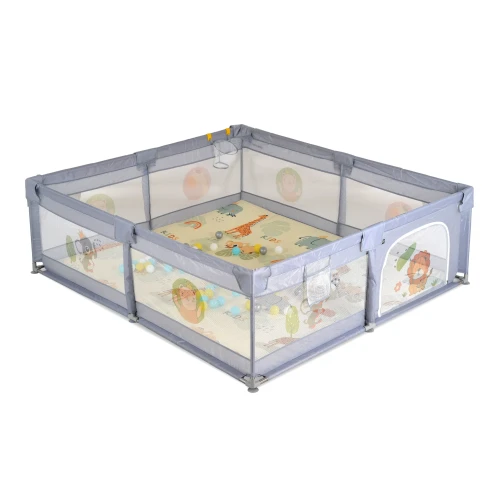 Манеж Moni GameZone 60 balls Grey, 200x150 см купить в Кишиневе