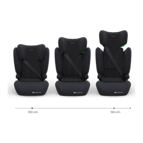 Scaun auto 100-150 cm (i-Size) KinderKraft I-Spark 2 Plus Black cumpăra în Chișinau